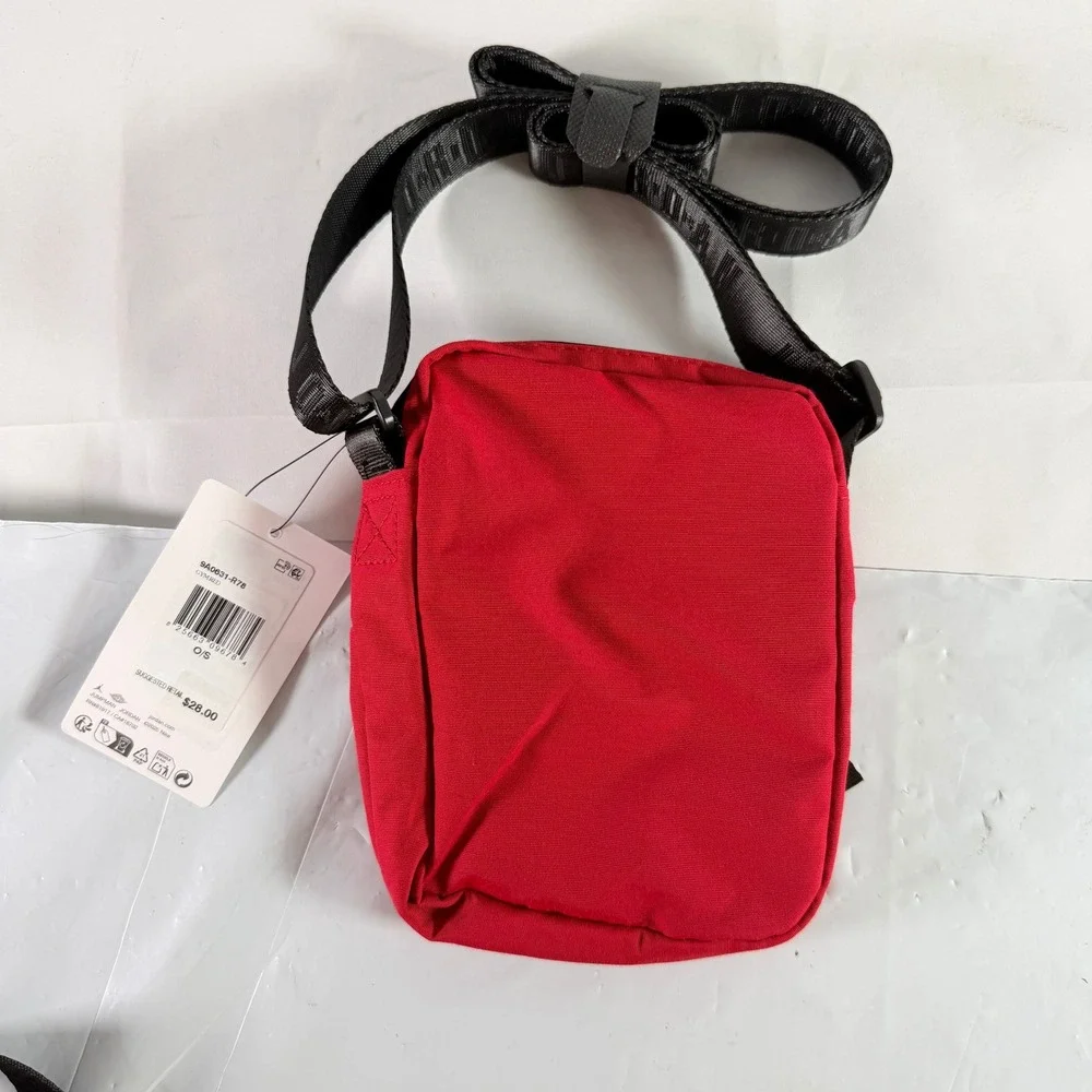 Nike Jordan Airborne Festival Crossbody Bag Gym Red Black 9A0631-R78 NWT